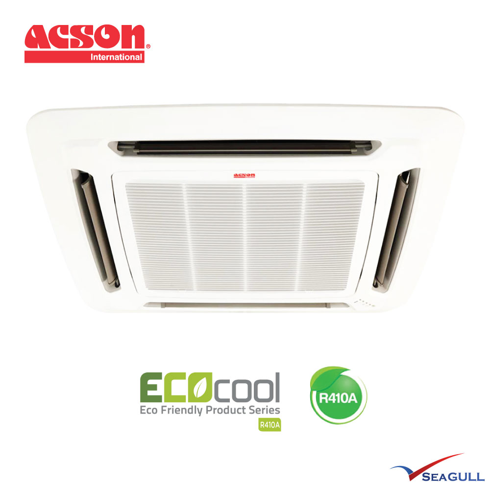 Acson E Series Ceiling Cassette Non Inverter 3 0hp R410a Seagull