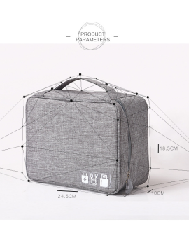Electronic Storage Bag Data Cable Storage Bag Multi-Function Digital Package - Image 9