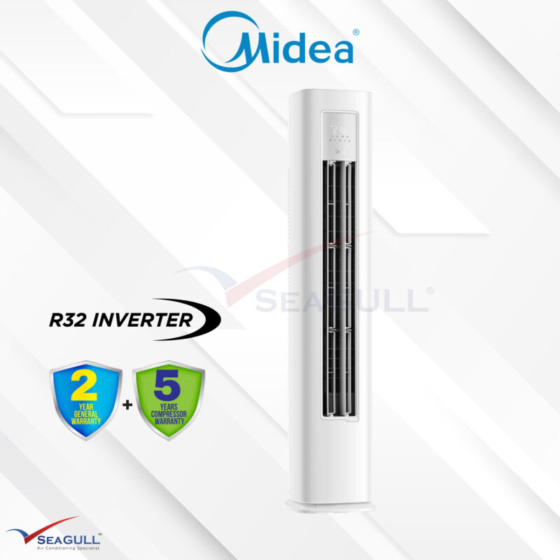 Midea LL Easy Comfort Series Floor Standing Inverter R32 2.5HP
