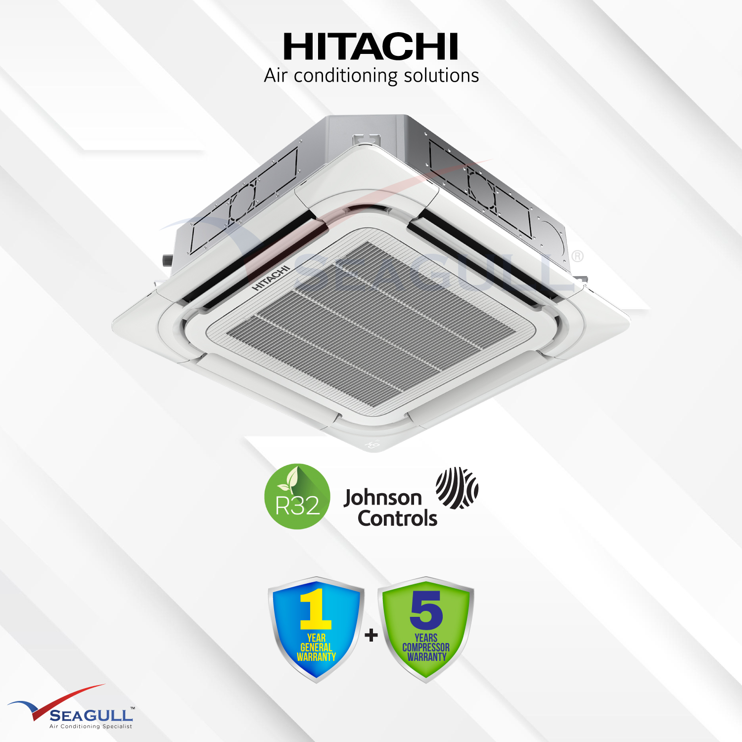 Hitachi Ceiling Cassette Fixed Sd