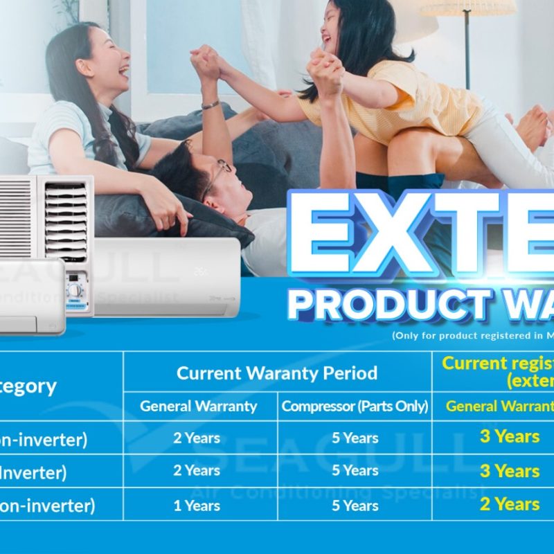 Alternative view of [PWP] Midea Xtreme Cool MSAGB Series Non-Inverter Wall Mounted R32 1.0HP-2.5HP