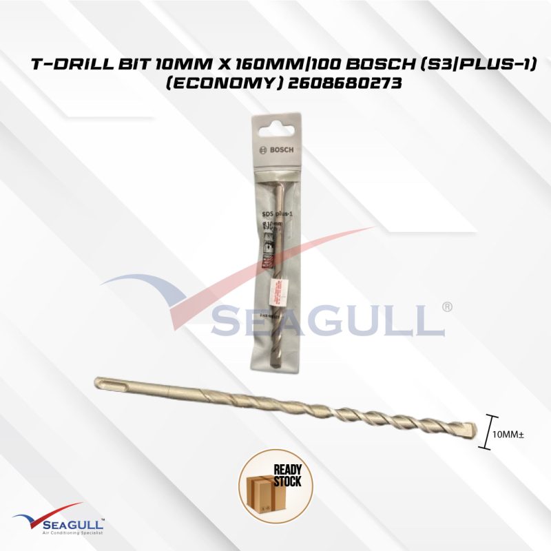 T-DRILL BIT 10MM X 260MM/200 BOSCH (S3/PLUS-1) (ECONOMY)