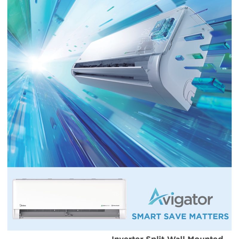 Alternative view of Midea Wall Mounted Avigator MSAI Series Inverter R32 2.0HP