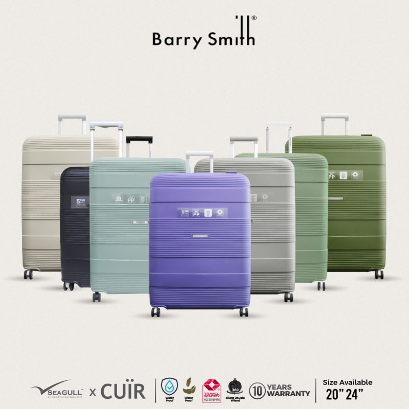 Barry Smith Polypropylene (ZIPLESS BSIKD) Hardcase Luggage