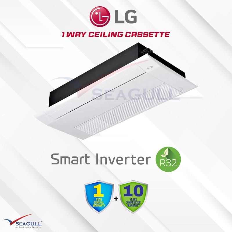 LG 1 Way Ceiling Cassette ZTNQ18GTLA0 Inverter R32 2.0HP