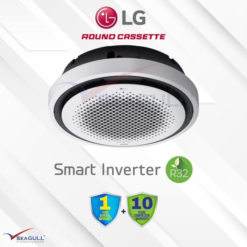 LG Round Cassette ZTNQ36GYLA0 Inverter R32 4.0HP