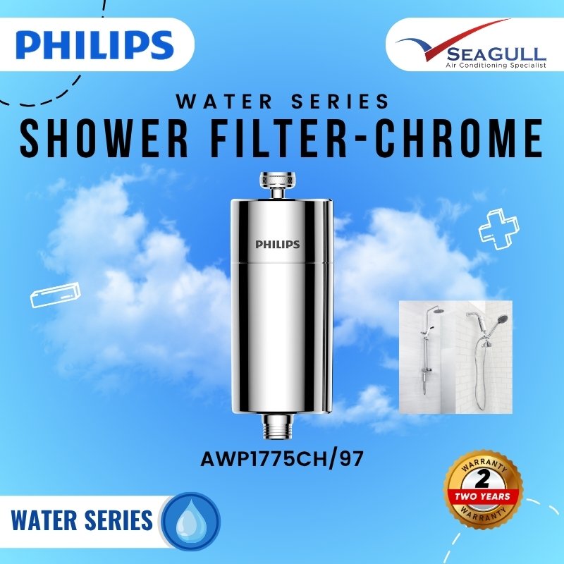 Philips Shower Filter 8L/min AWP1775CH/97 (CHROME)