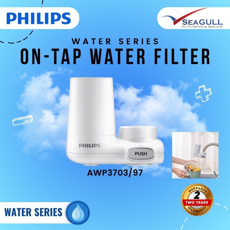 Philips Water Series Vertical On-Tap Water Filter AWP3703/97
