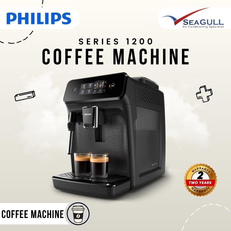 Philips Series 1200 Espresso Semi Automatic Coffee Machine 1500W EP1220/00