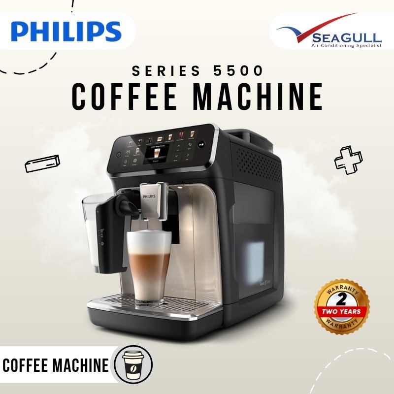 Philips Series 5500 Espresso Fully Automatic Coffee Machine 1500W EP5547/90
