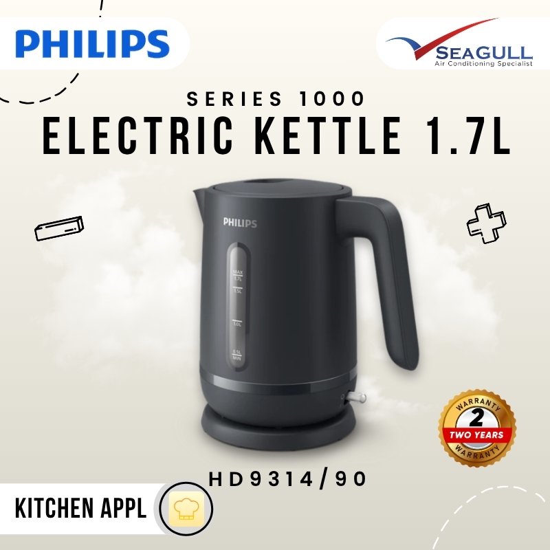 Philips 1000 Series Electric Jug Kettle 1.7L HD9314/90