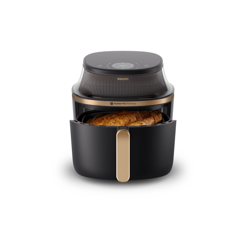 Alternative view of Philips Air Fryer 7.2L RapidAir Plus Technology Digital Air Fryer NA342/09