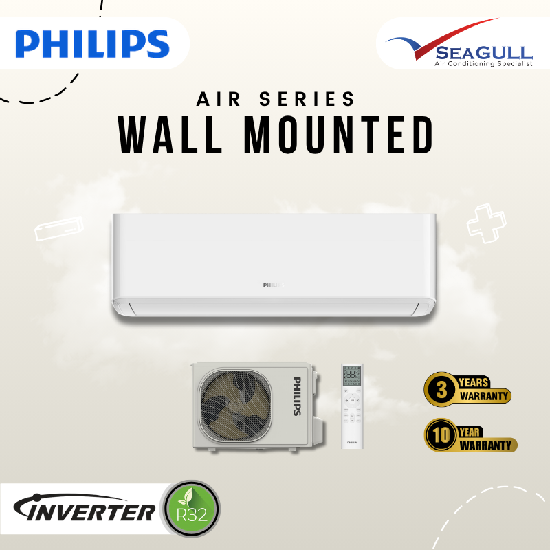 Philips AIR Series Wall Mounted Inverter R32 1.0HP