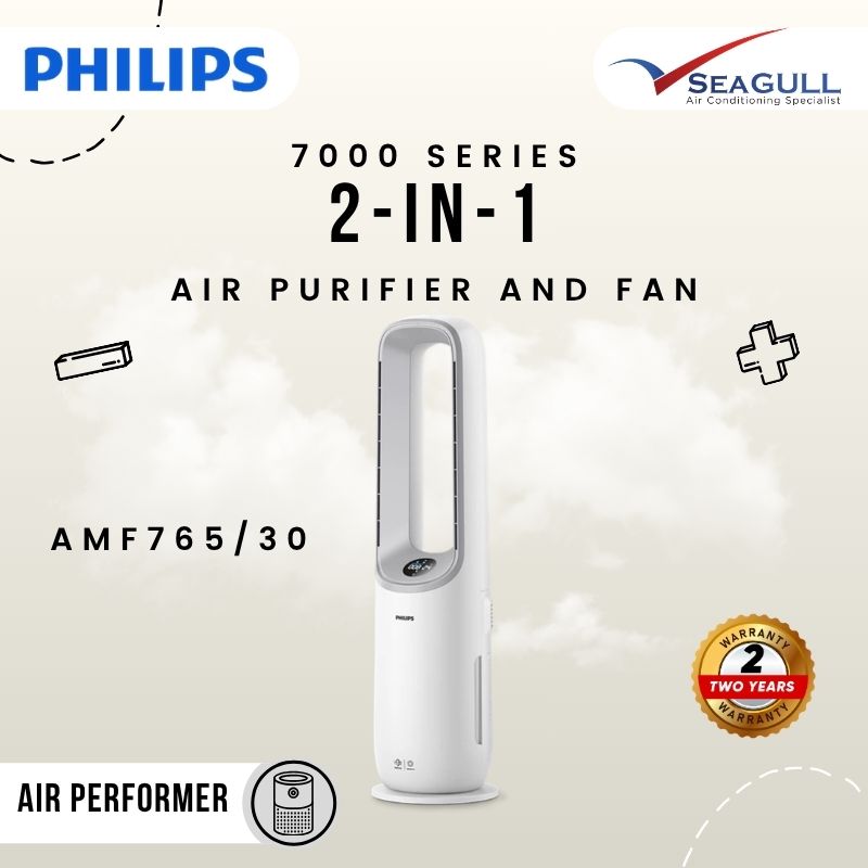 Philips 7000 Series 2-IN-1 Air Purifier And Fan AMF765/30