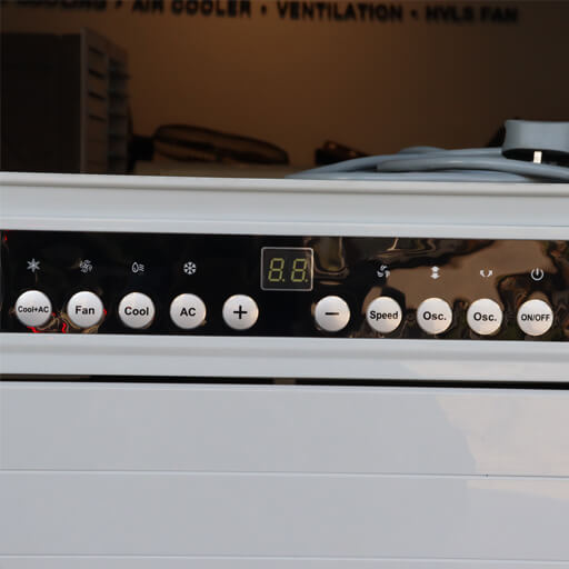 Alternative view of YET VM70AC Evaporative Commercial Portable Air Cooler